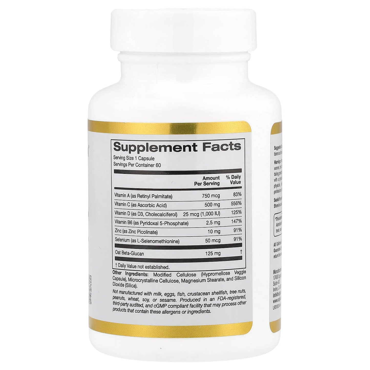 Boost Immune System with California Gold Nutrition Immune Complex + - Image 2