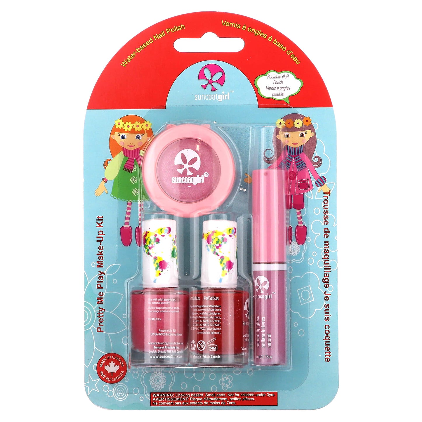 SuncoatGirl, Pretty Me Play Make-Up Kit, Angel, 4 Piece Kit - Image 2