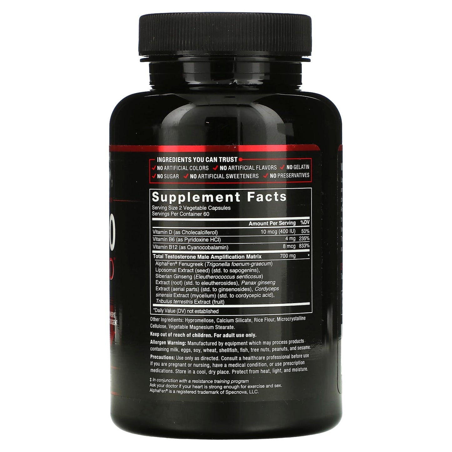 Unlock Your Masculine Potential with Test X180 Legend - 120 Capsules - Image 2