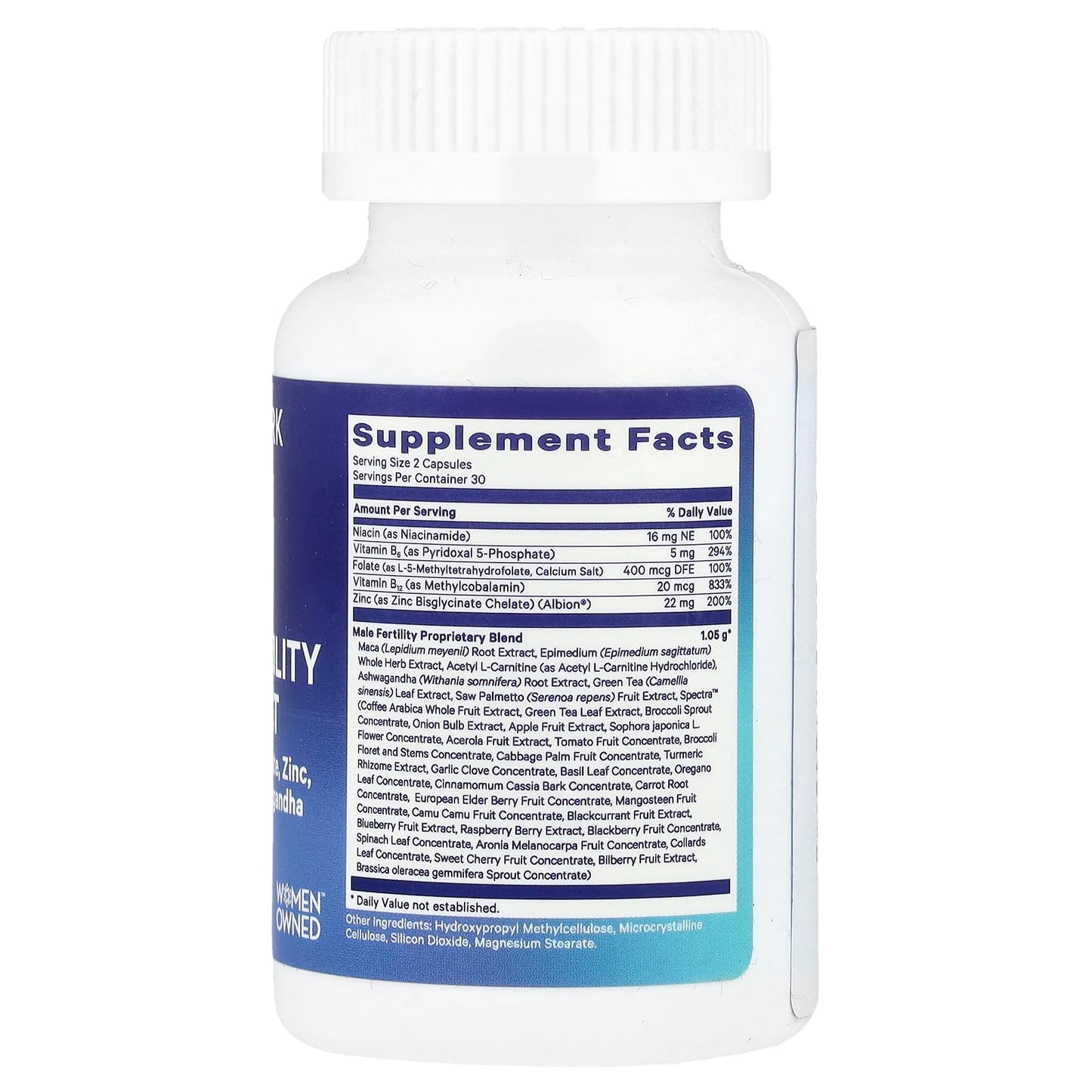 Pink Stork, Men's Fertility Support, 60 Capsules - Image 2