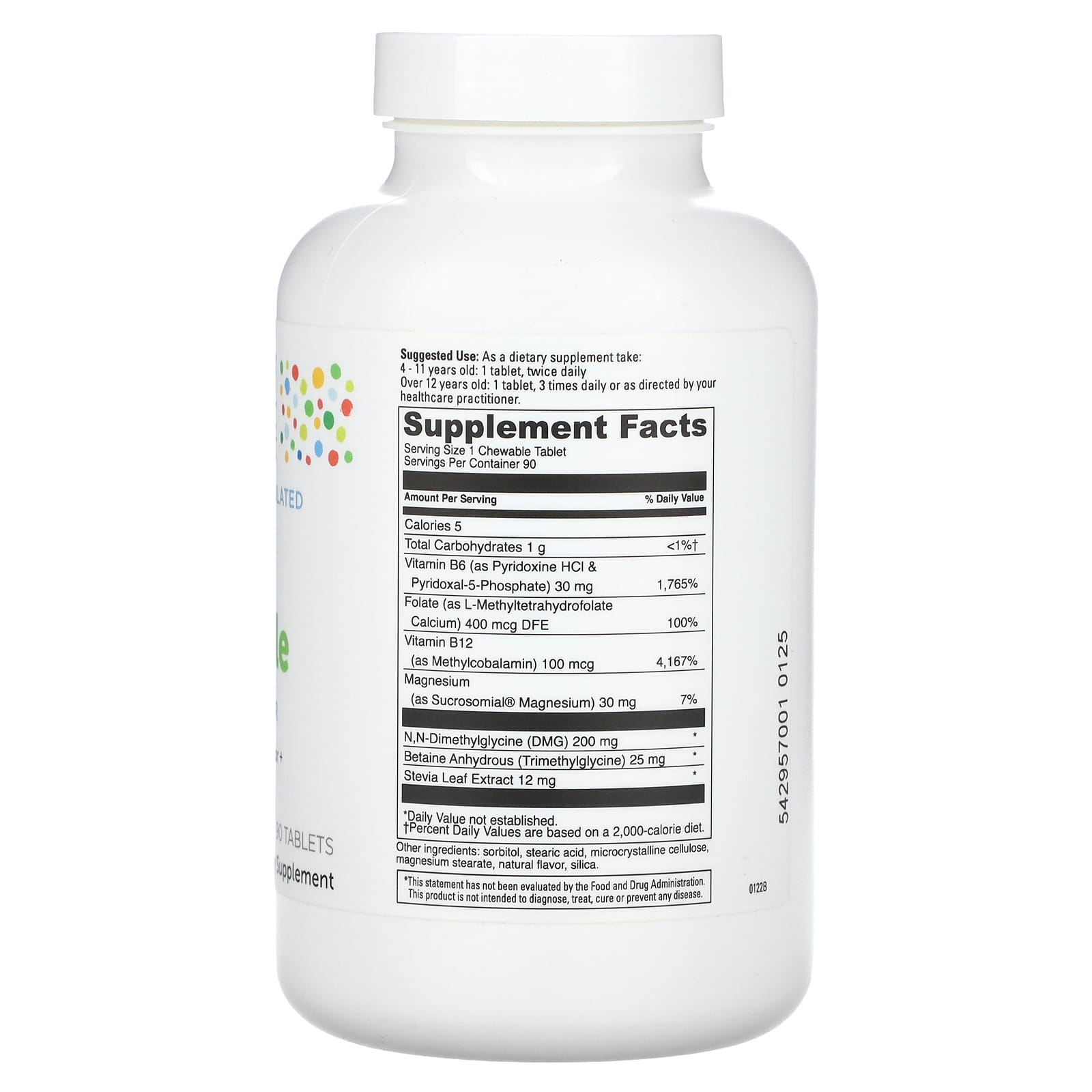 Little DaVinci, Focus Chewable, Tasty Orange , 90 Tablets - Image 2