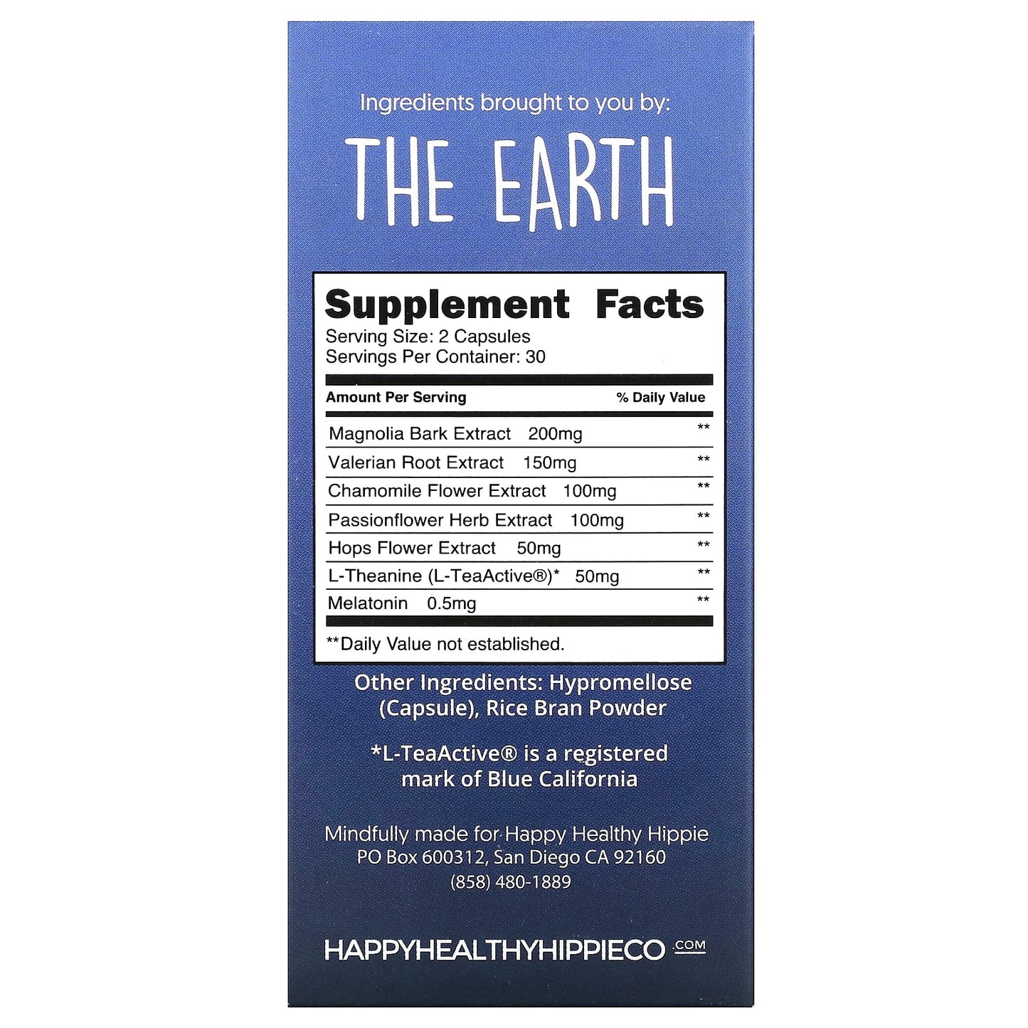 Plant-Based Sleep Aid for Restful Nights | Happy Healthy Hippie - Image 2