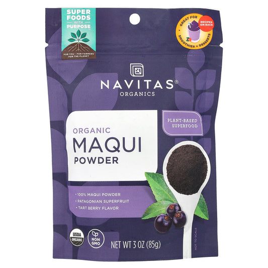 Navitas Organics, Organic Maqui Powder, 3 oz (85 g) - Image 1