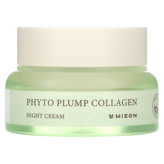 Mizon, Phyto Plump Collagen, Night Cream, 1.69 fl oz (50 ml) - Image 1