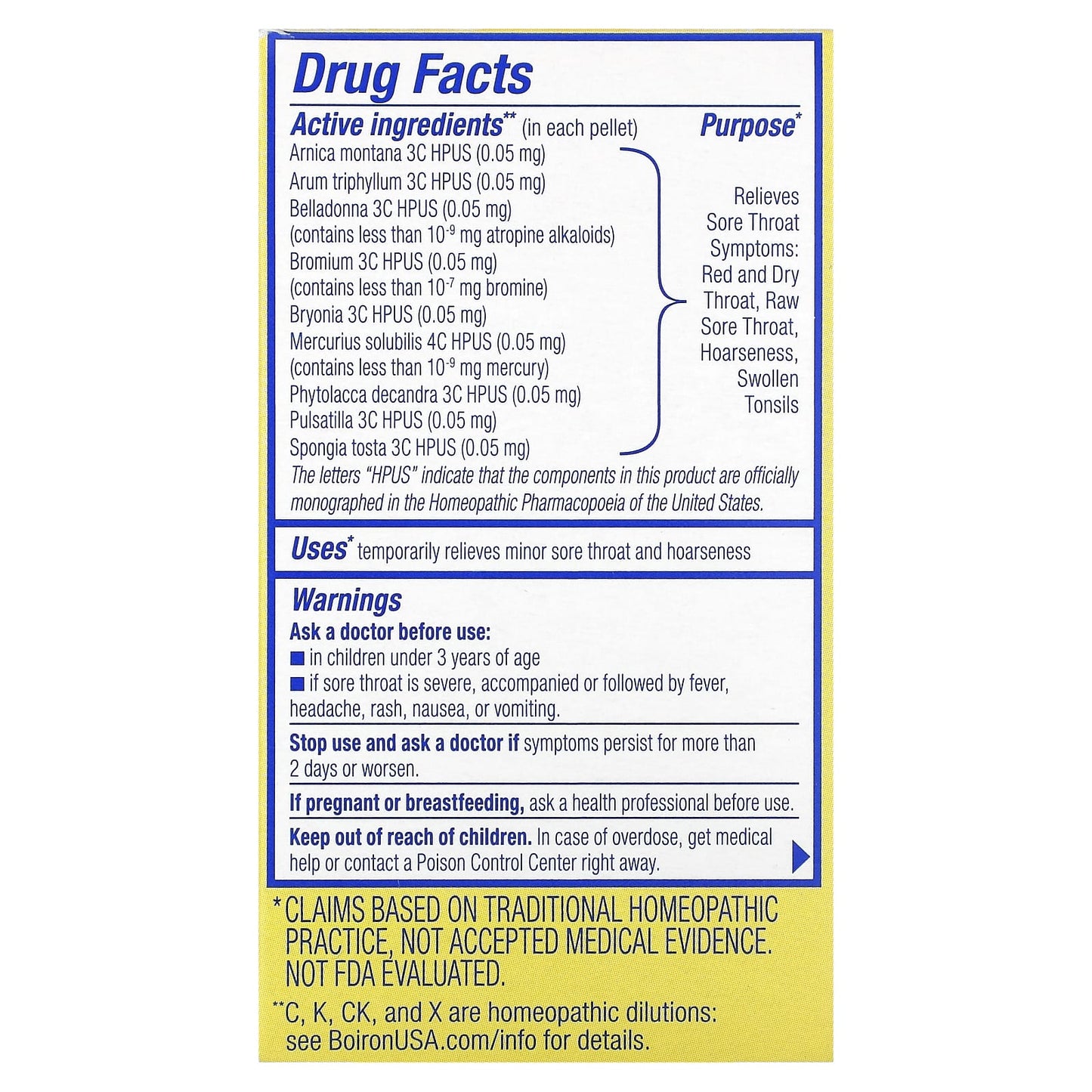 Boiron ThroatCalm On The Go: Instant Sore Throat Relief - Image 2