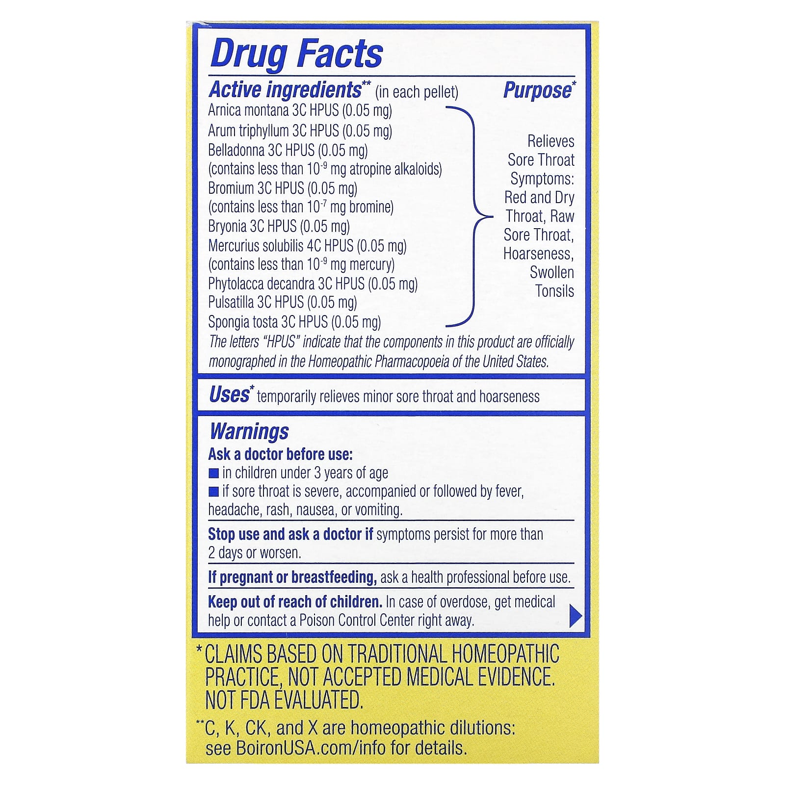 Boiron ThroatCalm On The Go: Instant Sore Throat Relief - Image 2