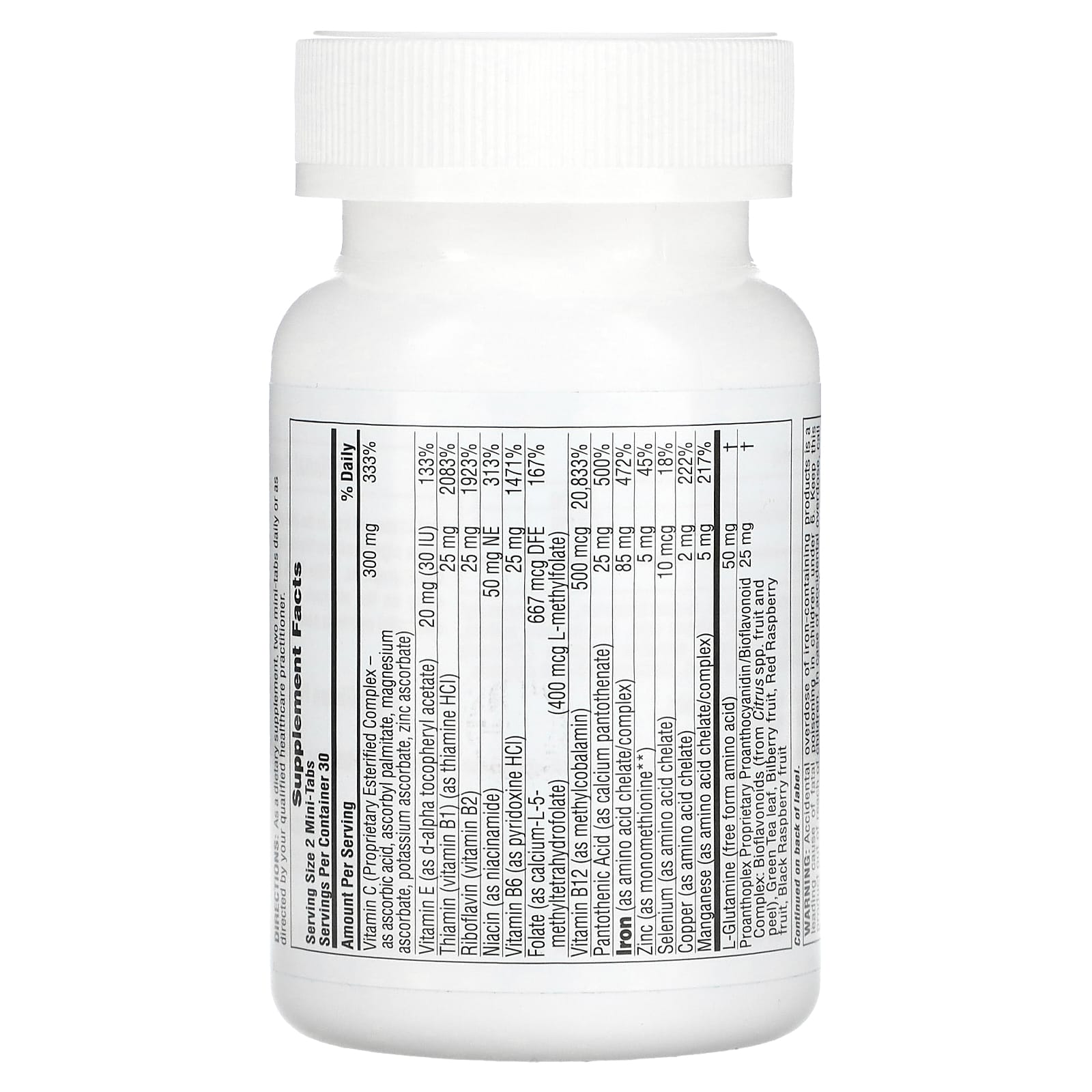 NaturesPlus, Hema-Plex, Iron with Essential Nutrients for Healthy Red Blood Cells, 60 Slow Release Mini Tabs - Image 2