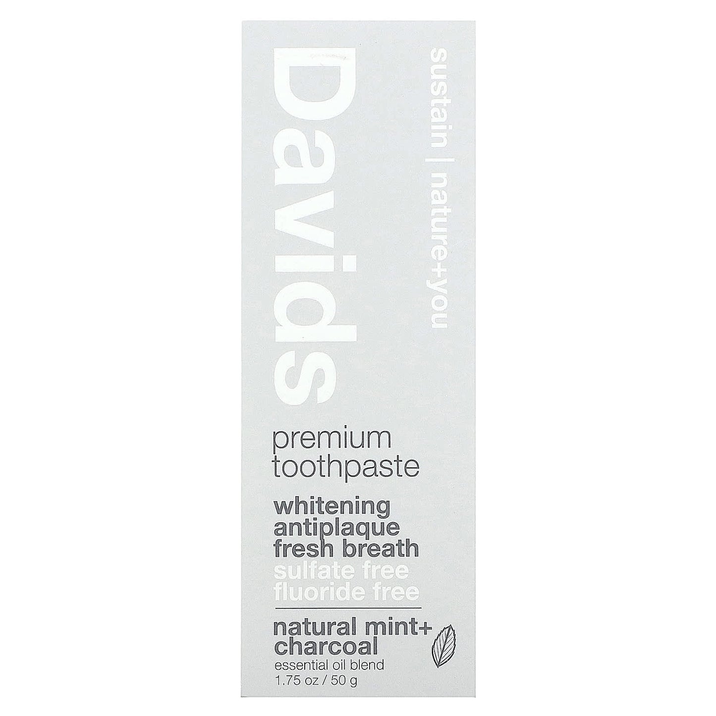 Natural Whitening Toothpaste | Davids - Image 2