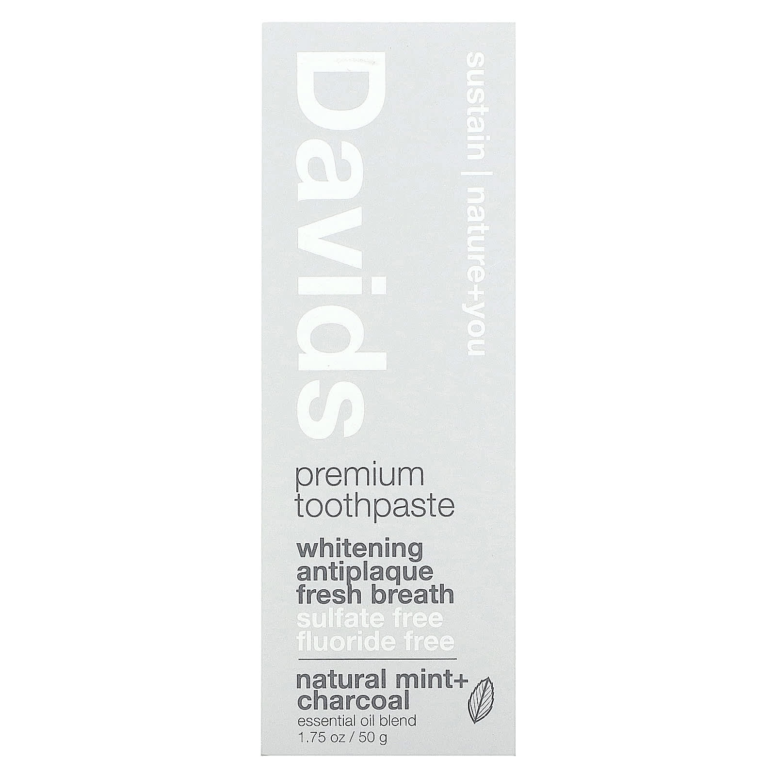 Natural Whitening Toothpaste | Davids - Image 2