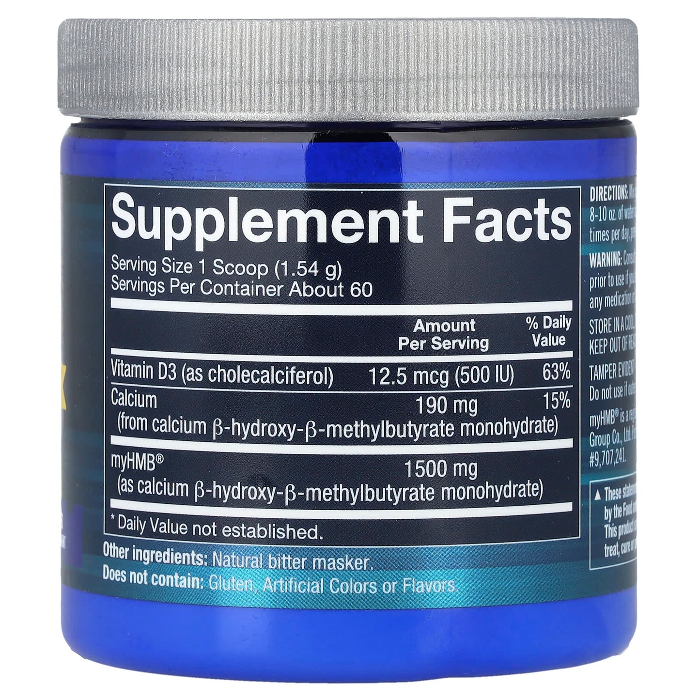 BodyTech HMB + Vitamin D3 for Enhanced Recovery & Strength - Image 2