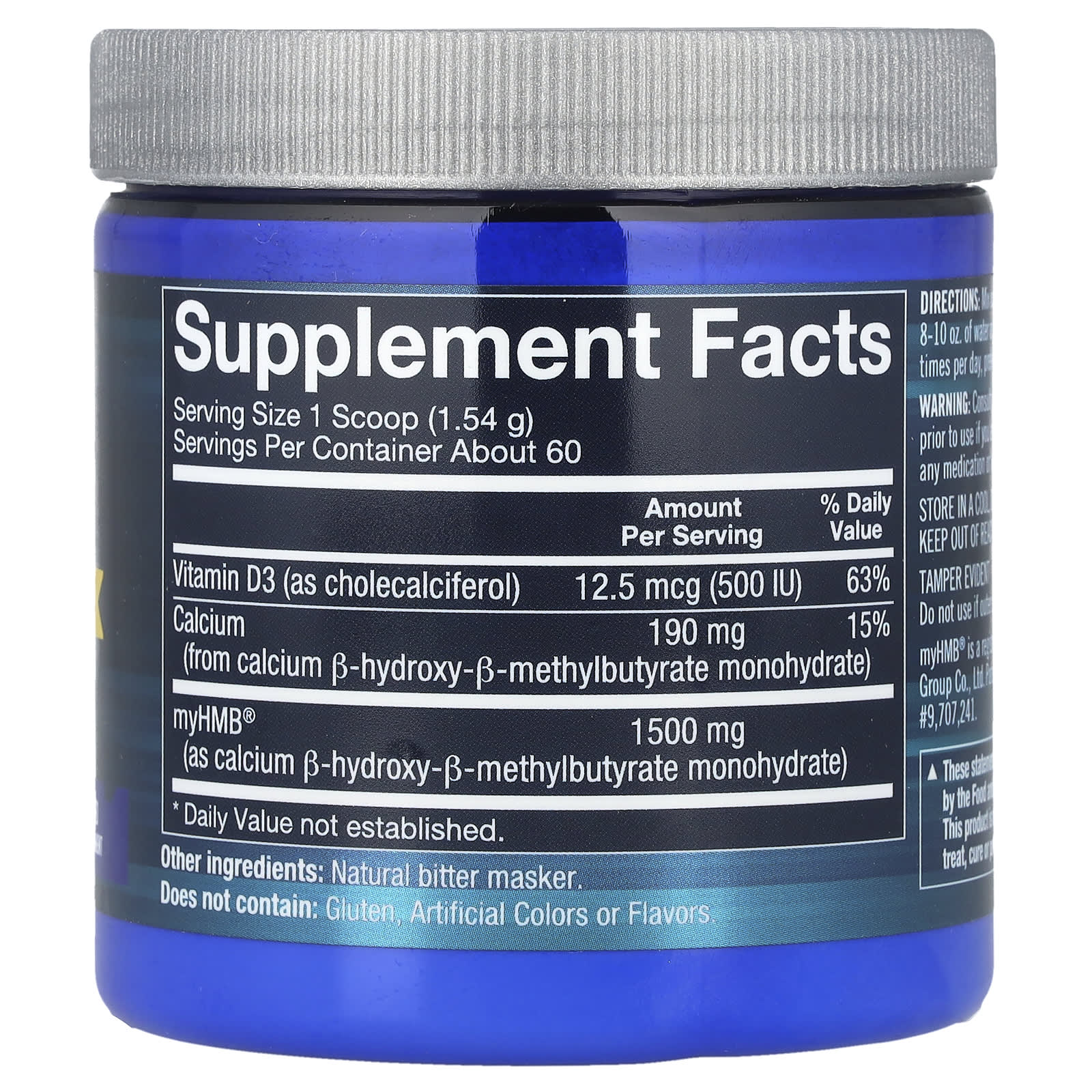 BodyTech HMB + Vitamin D3 for Enhanced Recovery & Strength - Image 2