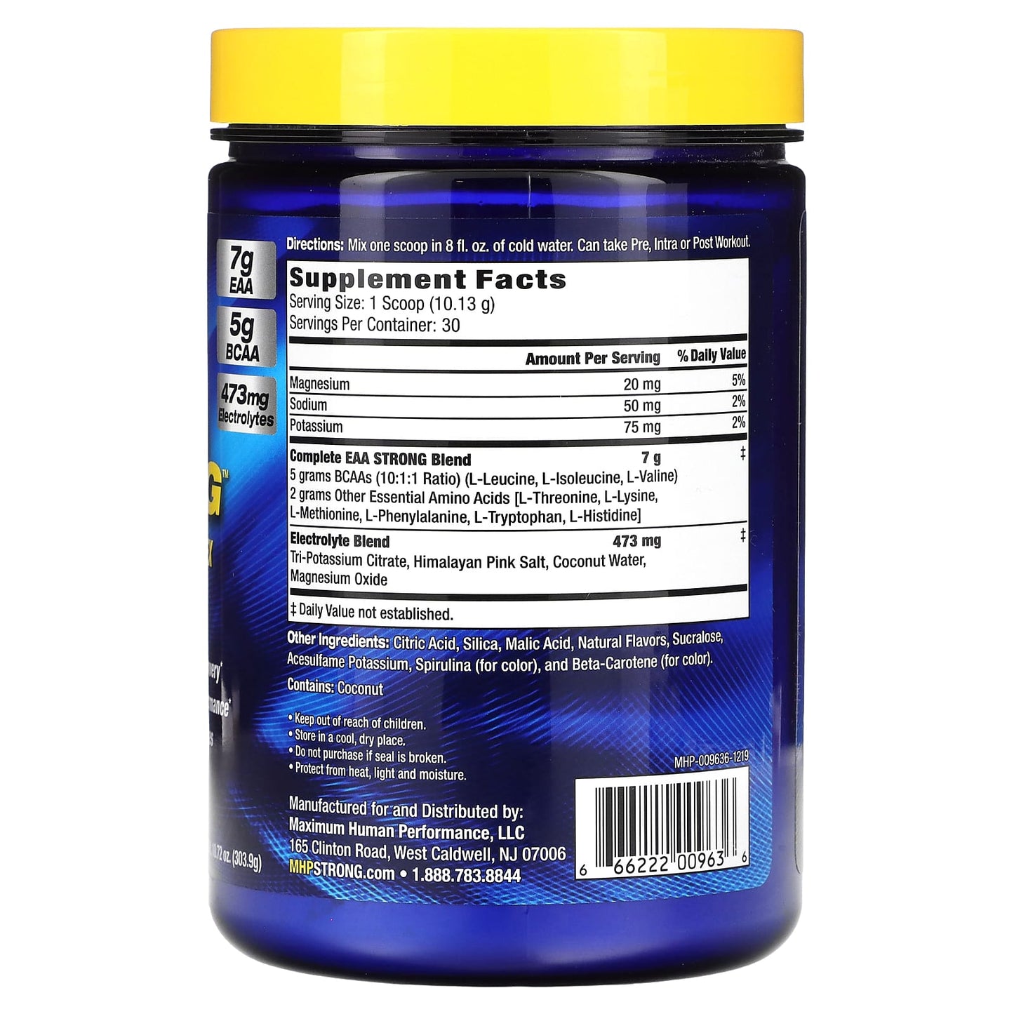 MHP, EAA Strong, Lemon Lime, 10.72 oz (303.9 g) - Image 2