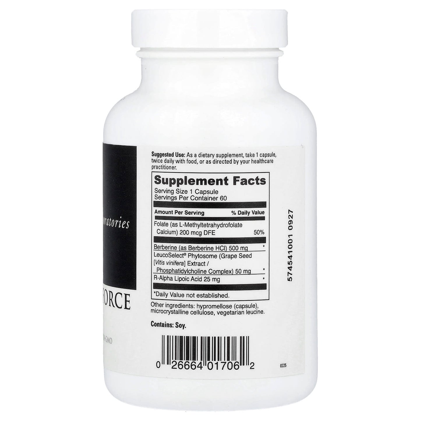 Berberine Force by DaVinci Laboratories - Supports Cardiovascular Wellness - Image 2