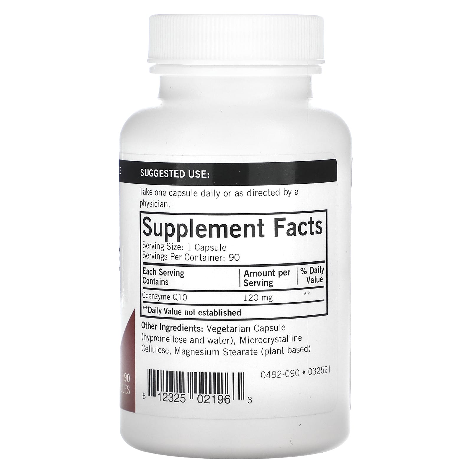 Kirkman Labs, Coenzyme Q10 , 120 mg , 90 Capsules - Image 2