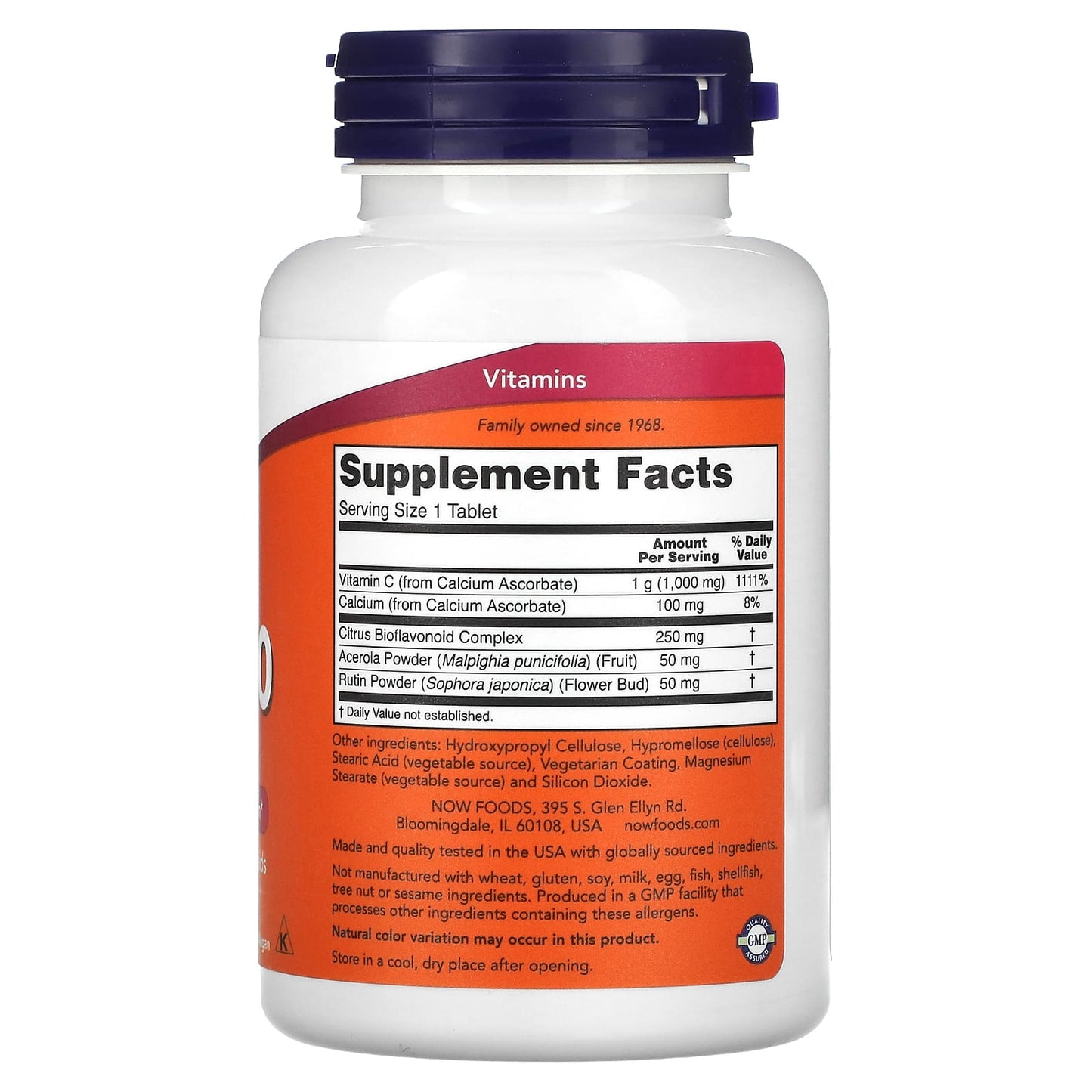 NOW Foods, Buffered C-1000 Complex, 90 Tablets - Image 2