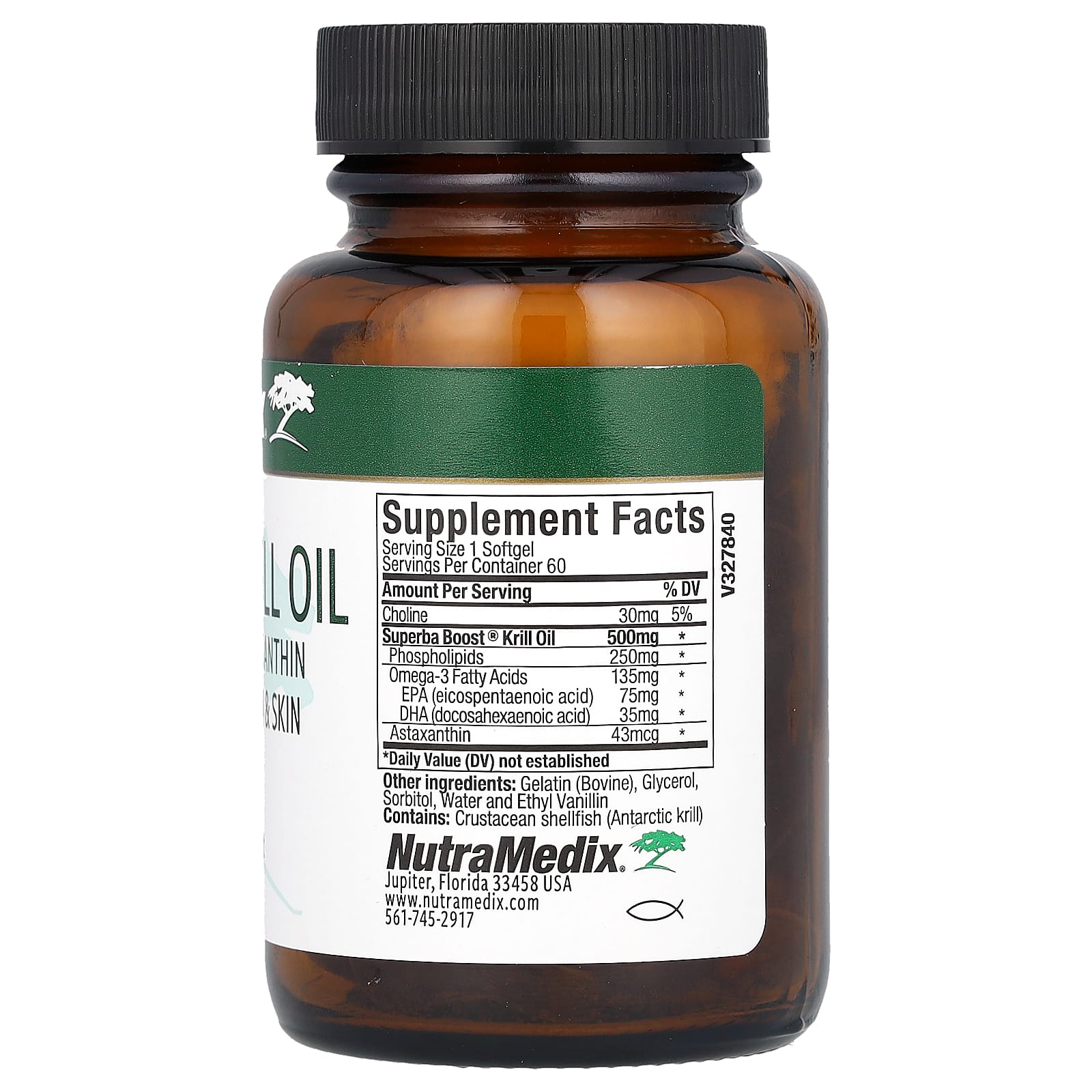 NutraMedix, Antarctic Krill Oil, 60 Softgels - Image 2