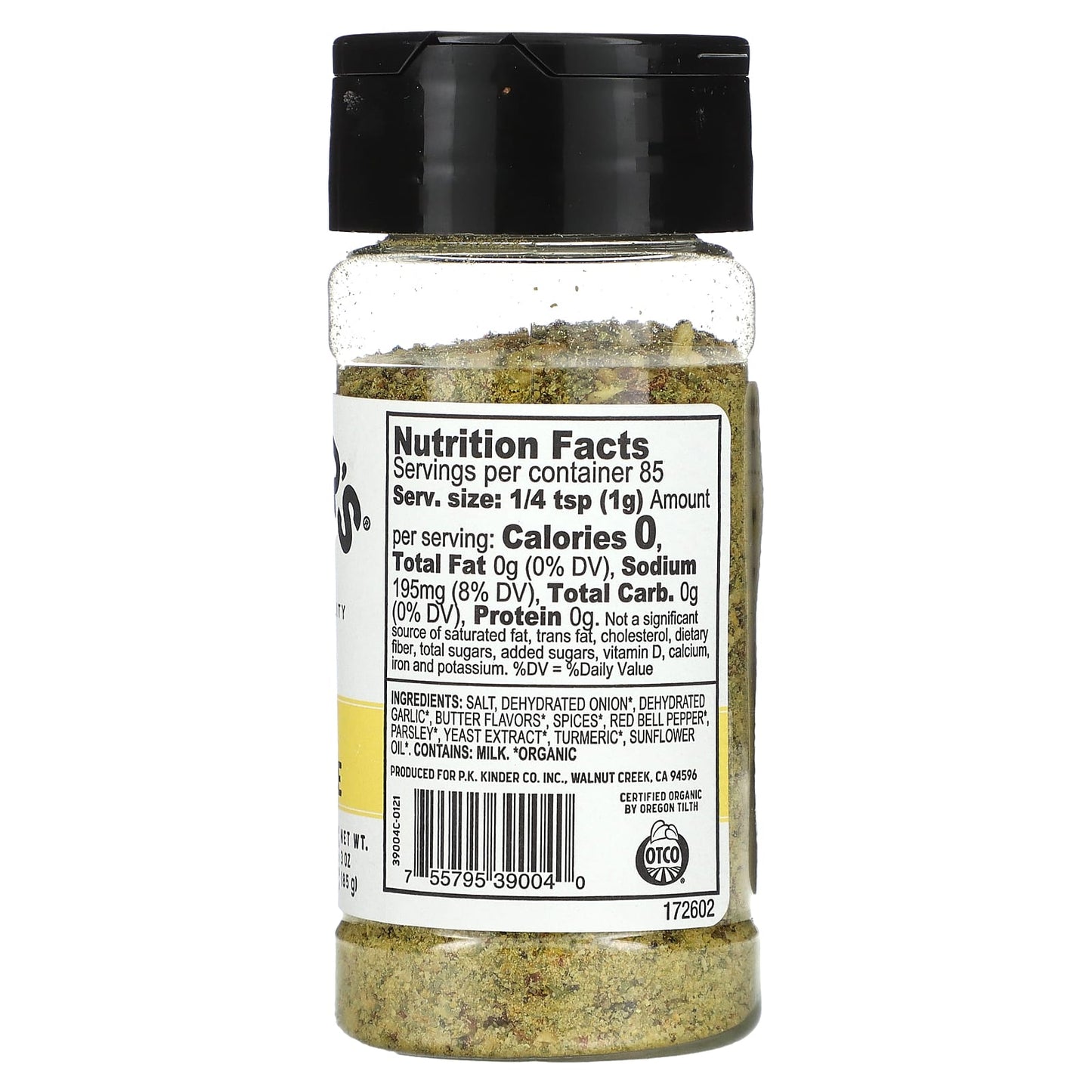 KINDER'S, Rub, Buttery Steakhouse, 3 oz (85 g) - Image 2