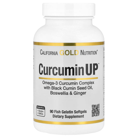 California Gold Nutrition CurcuminUP Omega-3 Inflammation Support - Image 1