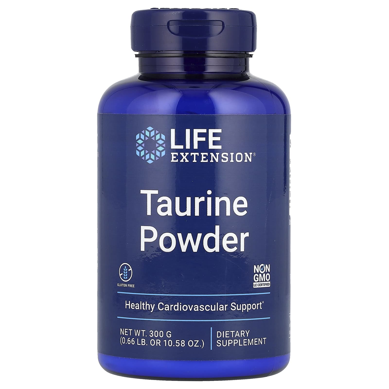 Life Extension, Taurine Powder, 10.58 oz (300 g) - Image 1
