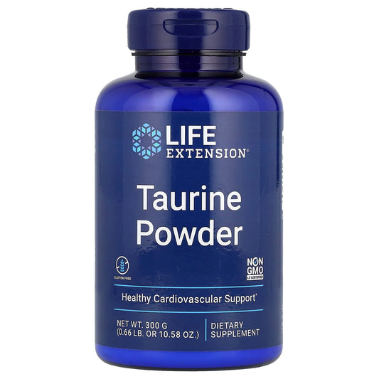 Life Extension, Taurine Powder, 10.58 oz (300 g) - Image 1