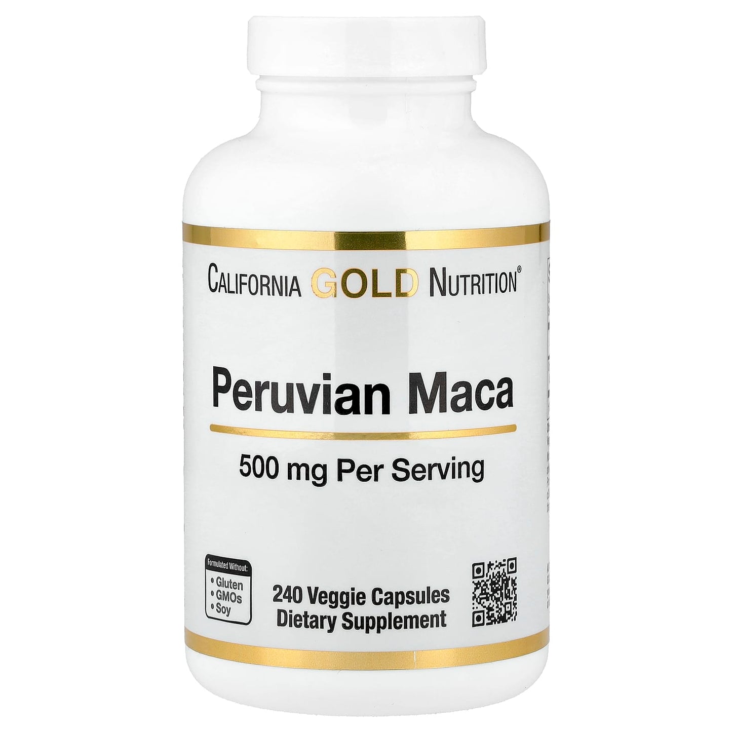 Support Your Energy & Libido with Peruvian Maca 500mg Veggie Capsules - Image 1