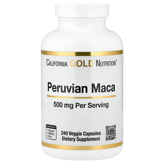 Support Your Energy & Libido with Peruvian Maca 500mg Veggie Capsules - Image 1