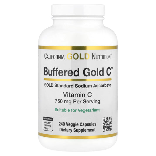 Boost Immune Health with Buffered Vitamin C by California Gold Nutrition - Image 1