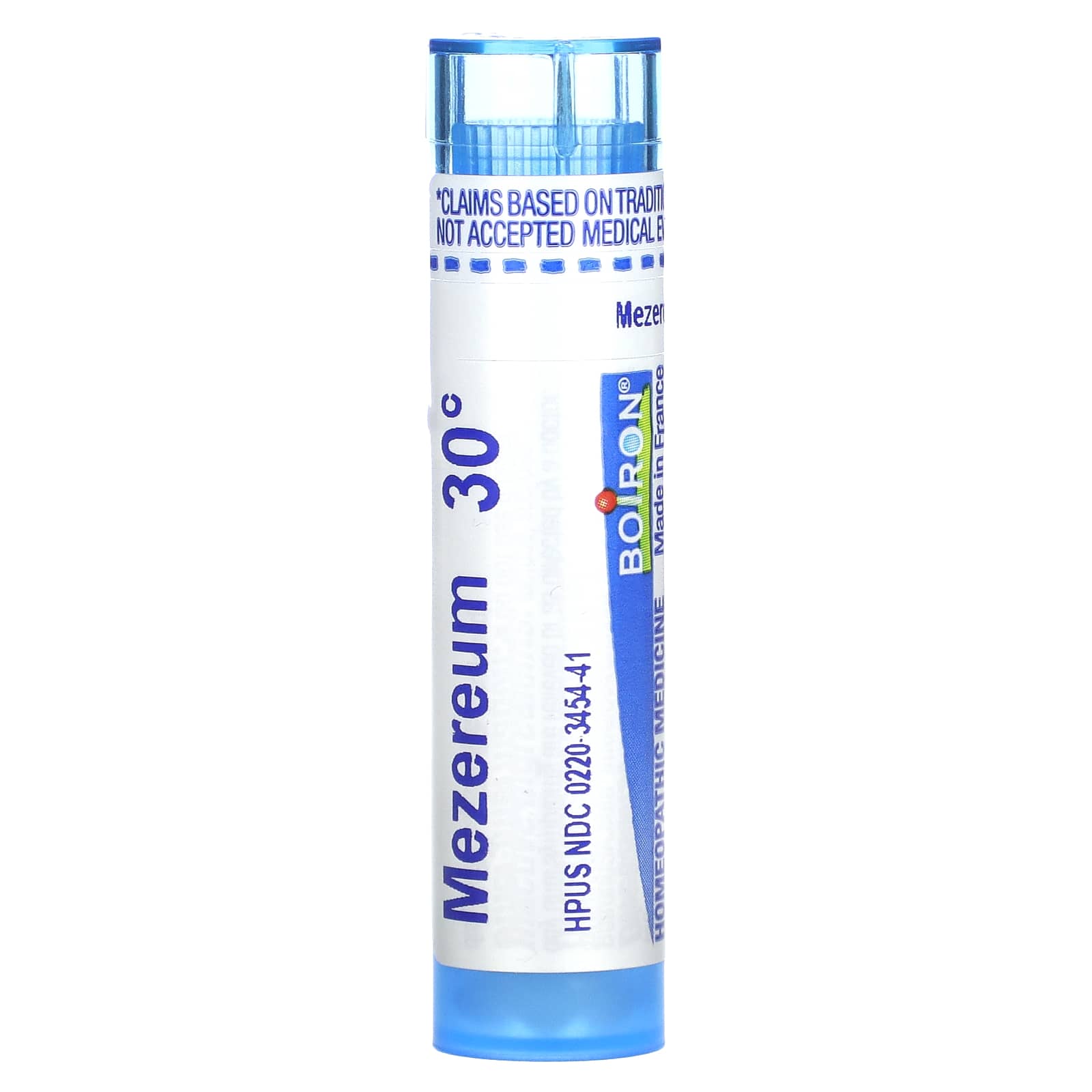Boiron Mezereum 30C Sinus Pain Relief - 80 Pellets for Adults & Children - Image 1