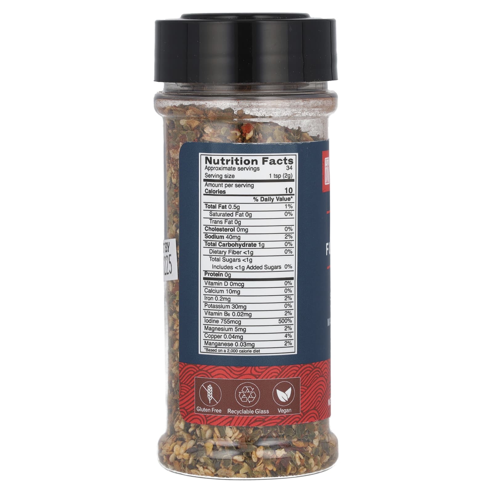 Ocean's Balance, Spicy Furikake, 2.5 oz (71 g) - Image 2