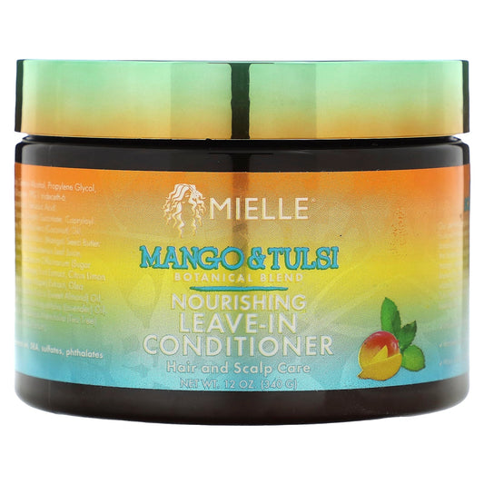 Mielle, Nourishing Leave-In Conditioner, Mango & Tulsi, 12 oz (340 g) - Image 1