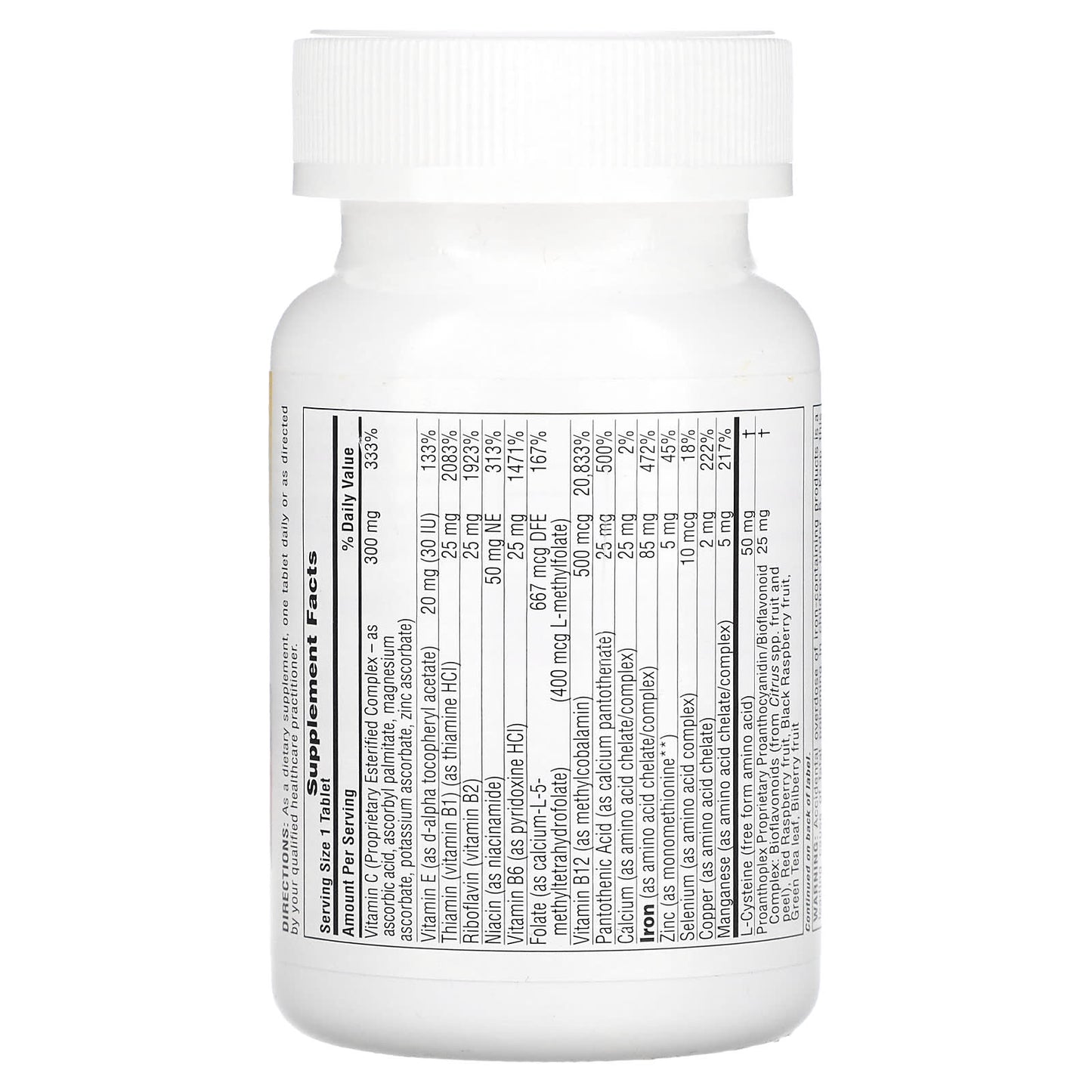 NaturesPlus, Hema-Plex, Iron with Essential Nutrients for Healthy Red Blood Cells, 30 Slow Release Tablets - Image 2
