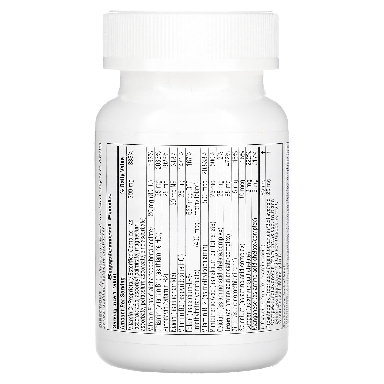 NaturesPlus, Hema-Plex, Iron with Essential Nutrients for Healthy Red Blood Cells, 30 Slow Release Tablets - Image 2