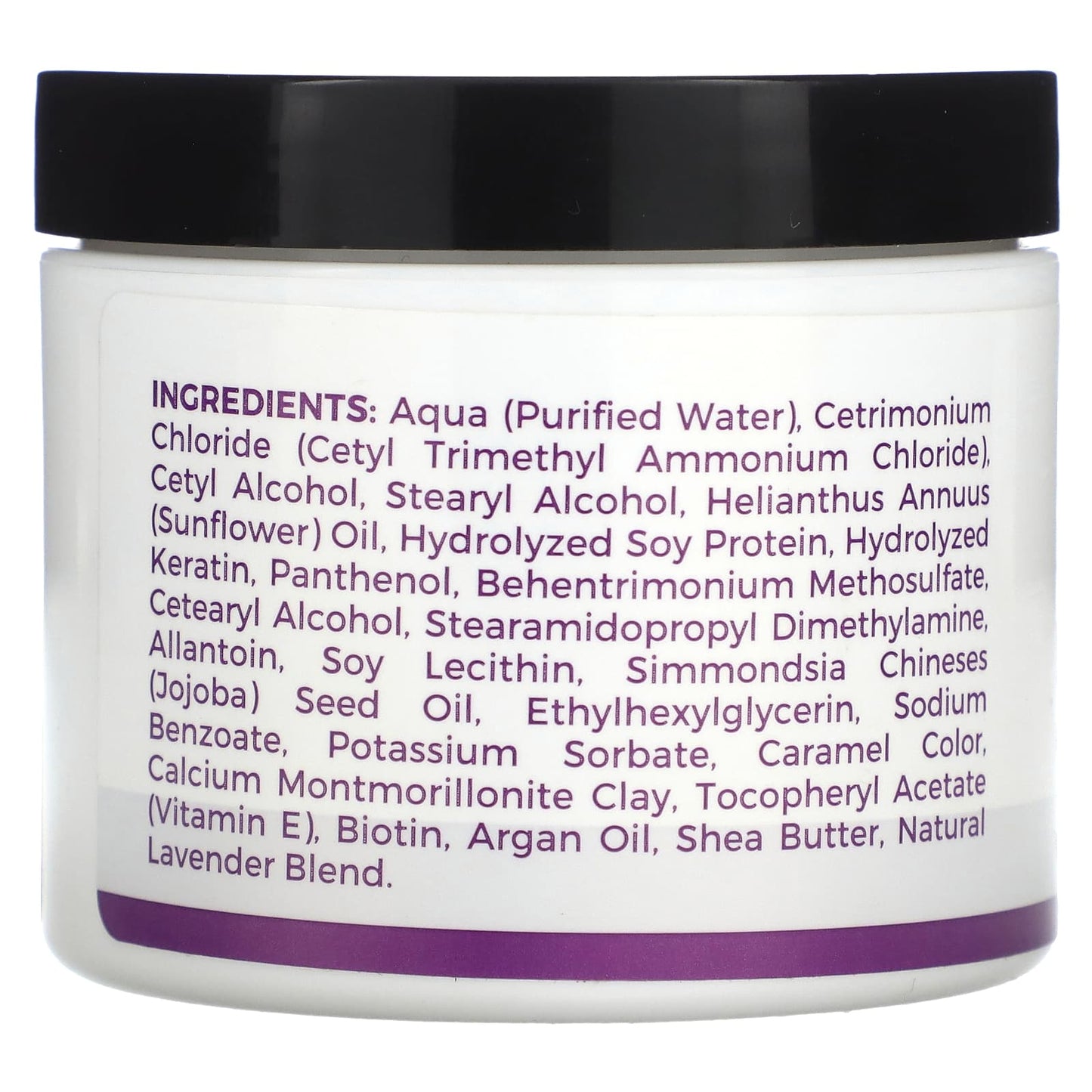 Zion Health, Adama, Keratin Overnight Hair Mask, Natural Lavender, 4 fl oz (120 ml) - Image 2