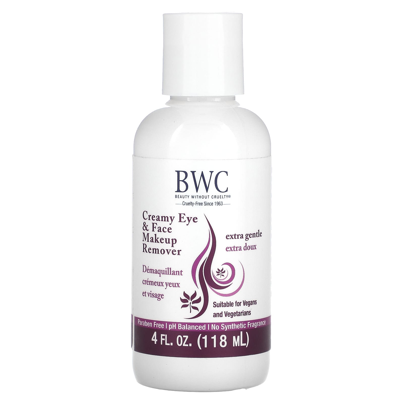 Cruelty-Free Makeup Remover for Sensitive Eyes & Skin, 4 fl oz - Image 1