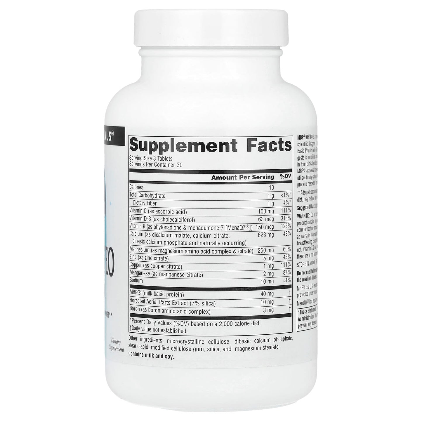 Source Naturals, MBP® Osteo with Calcium, 90 Tablets - Image 2