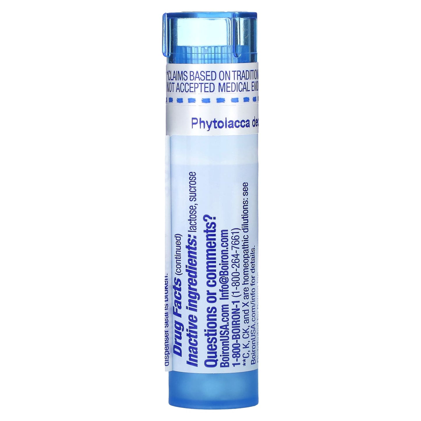 Boiron Sore Throat Relief | Phytolacca Decandra 30C | 80 Pellets | Natural Homeopathic Remedies - Image 2