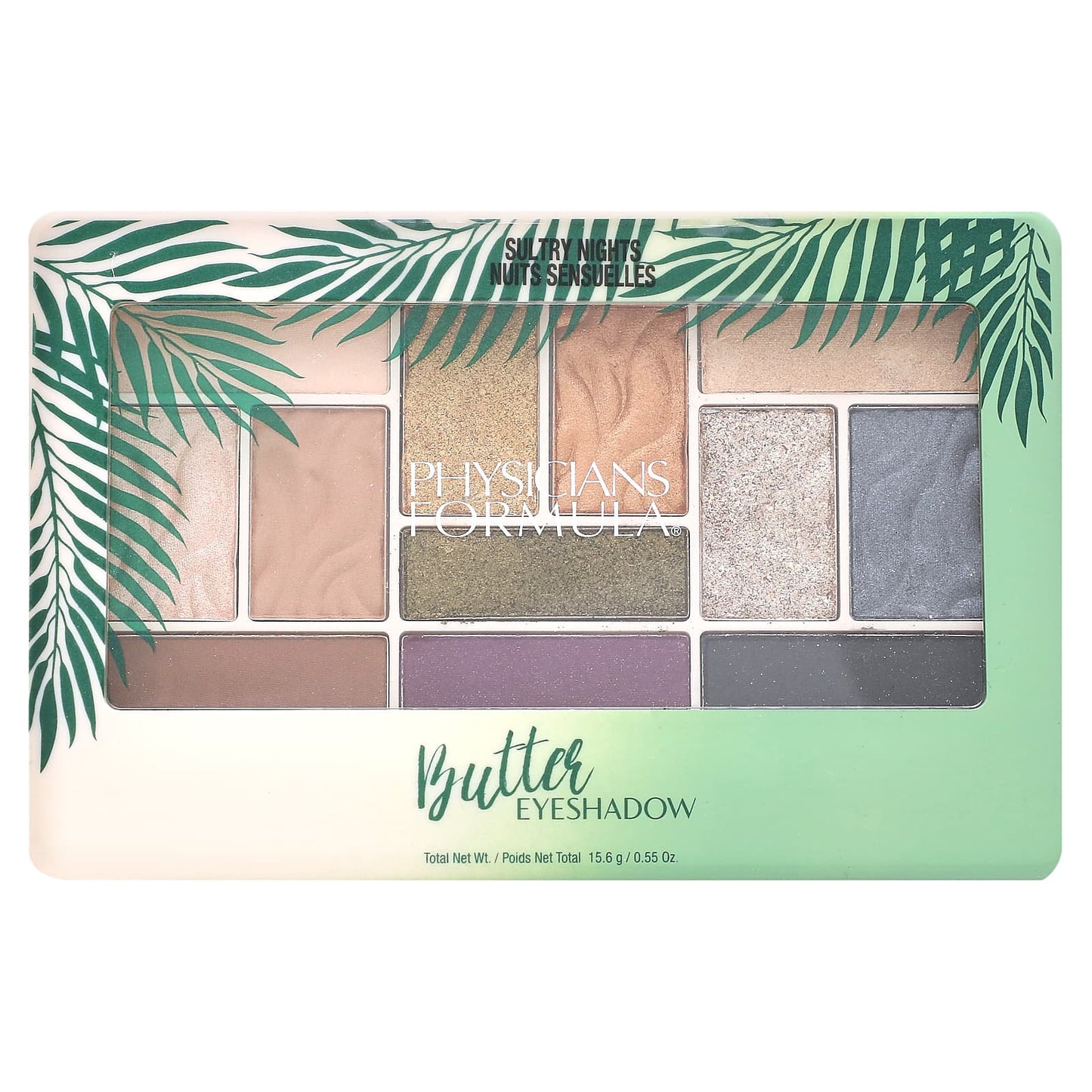 Physicians Formula, Butter Eyeshadow Palette, PF10962 Sultry Nights, 0.55 oz (15.6 g) - Image 1