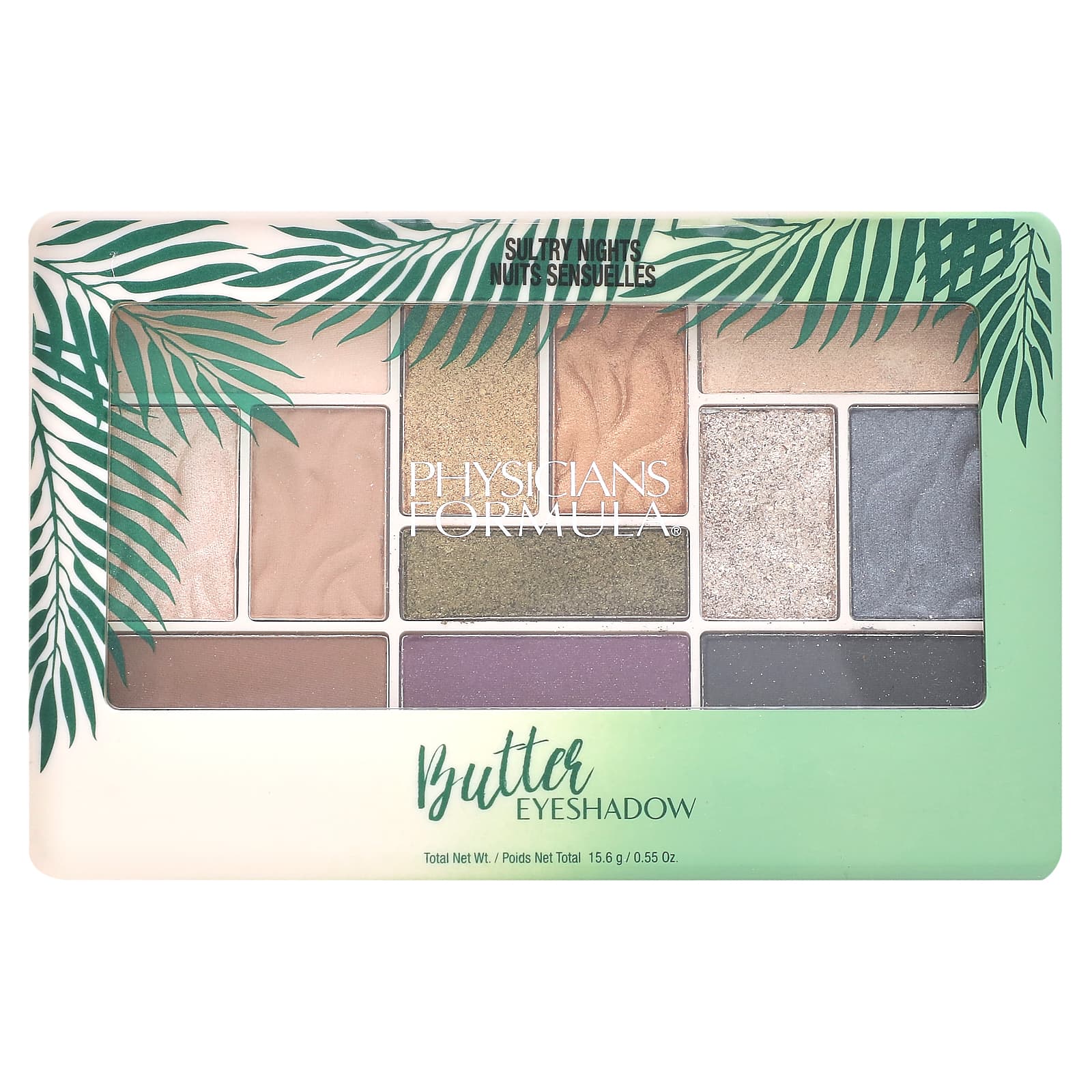 Physicians Formula, Butter Eyeshadow Palette, PF10962 Sultry Nights, 0.55 oz (15.6 g) - Image 1