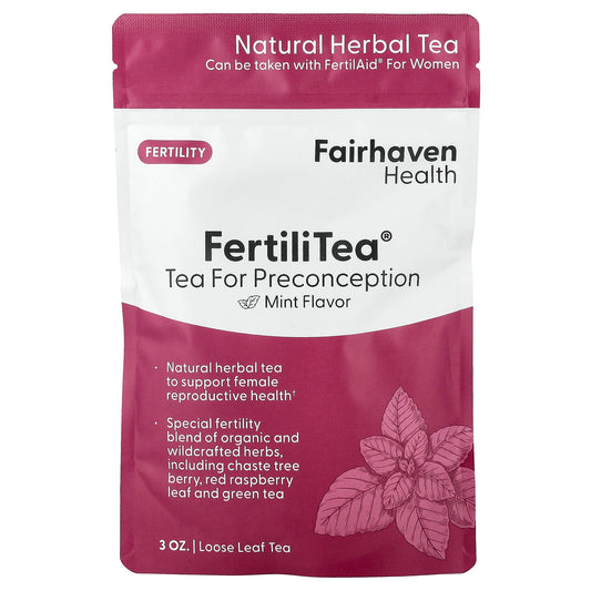 Fairhaven Health FertiliTea - Preconception Herbal Tea for Women - Image 1