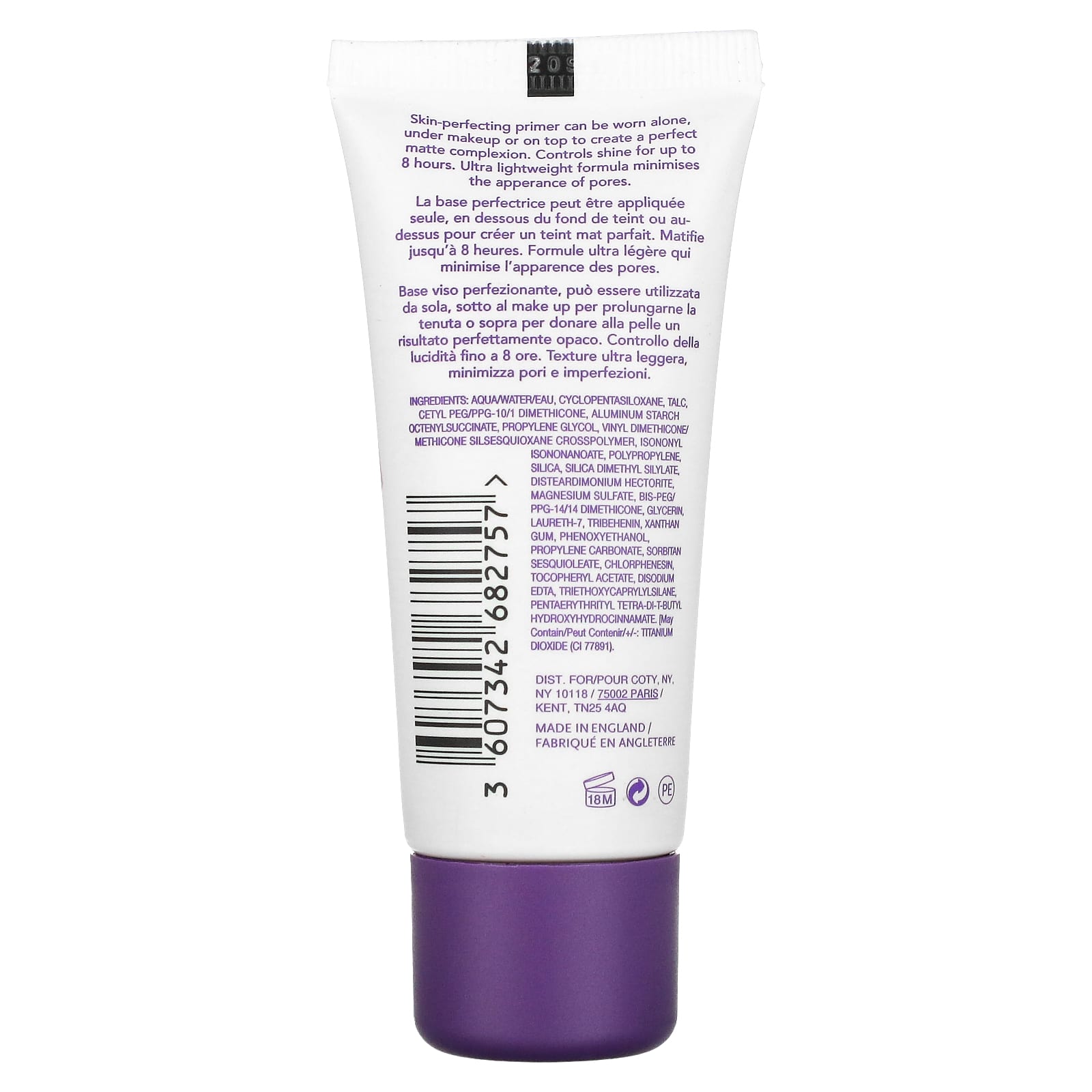 Rimmel London, Stay Matte, Mattifying Makeup Primer, 1 fl oz (30 ml) - Image 2