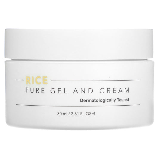Thank You Farmer, Rice, Pure Gel And Cream, 2.81 fl oz (80 ml) - Image 1