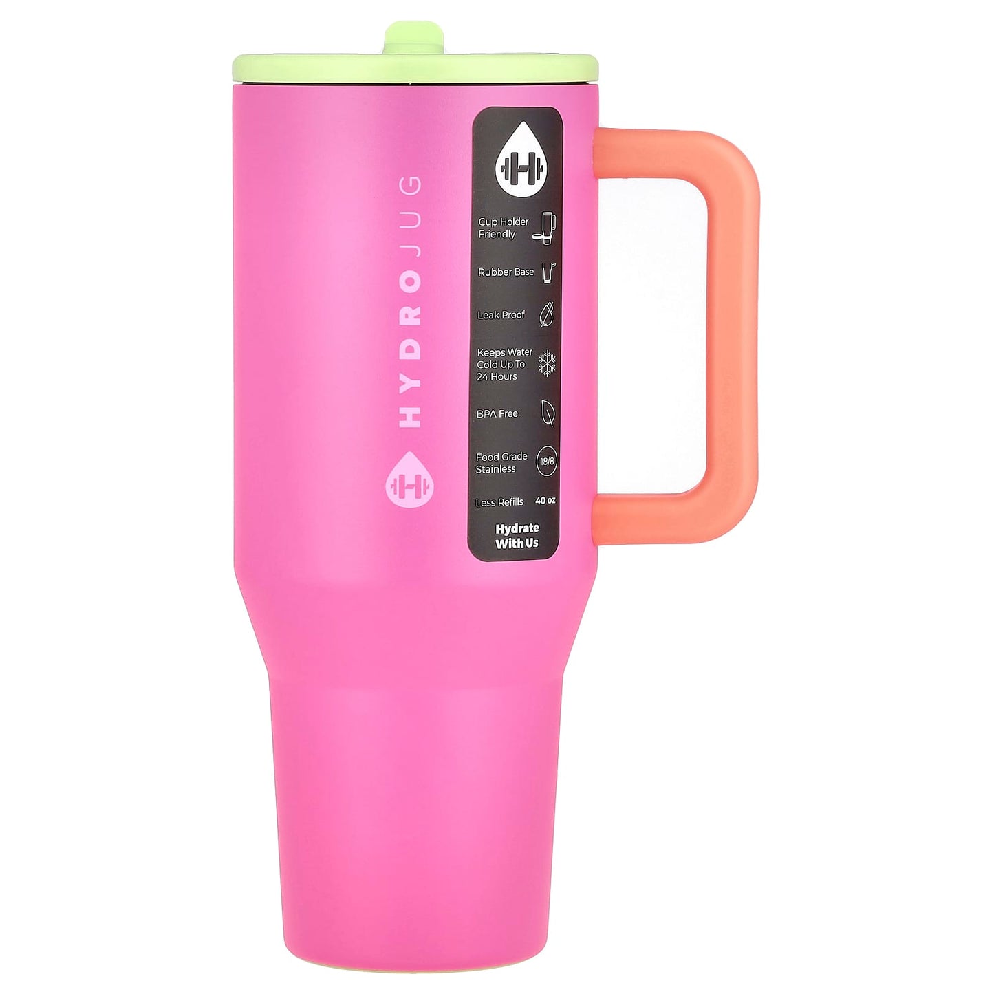 Insulated 40oz Travel Tumbler - Leak-Proof & BPA Free - Image 1