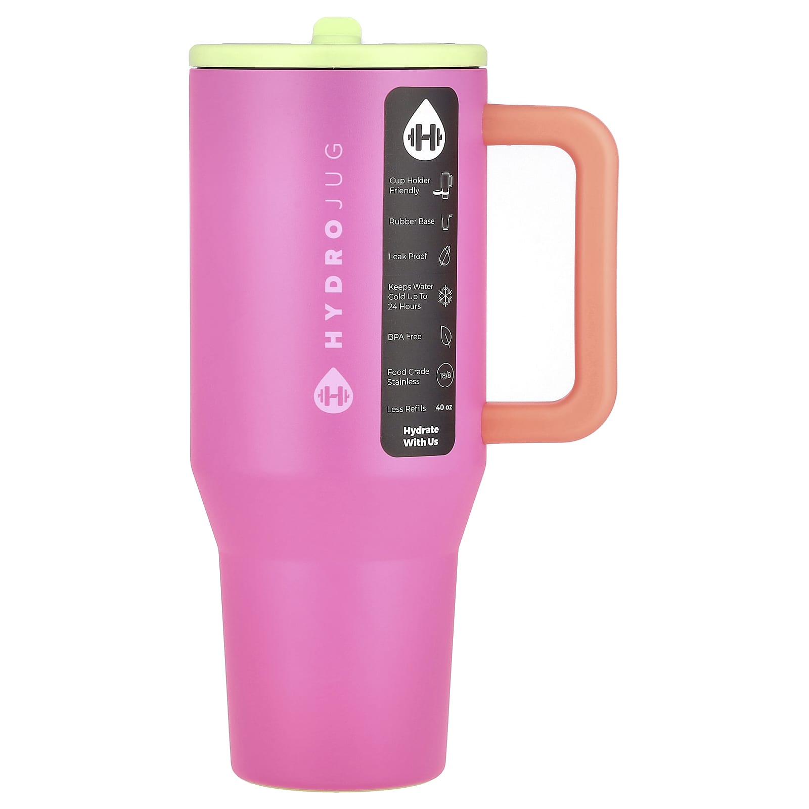 Insulated 40oz Travel Tumbler - Leak-Proof & BPA Free - Image 1