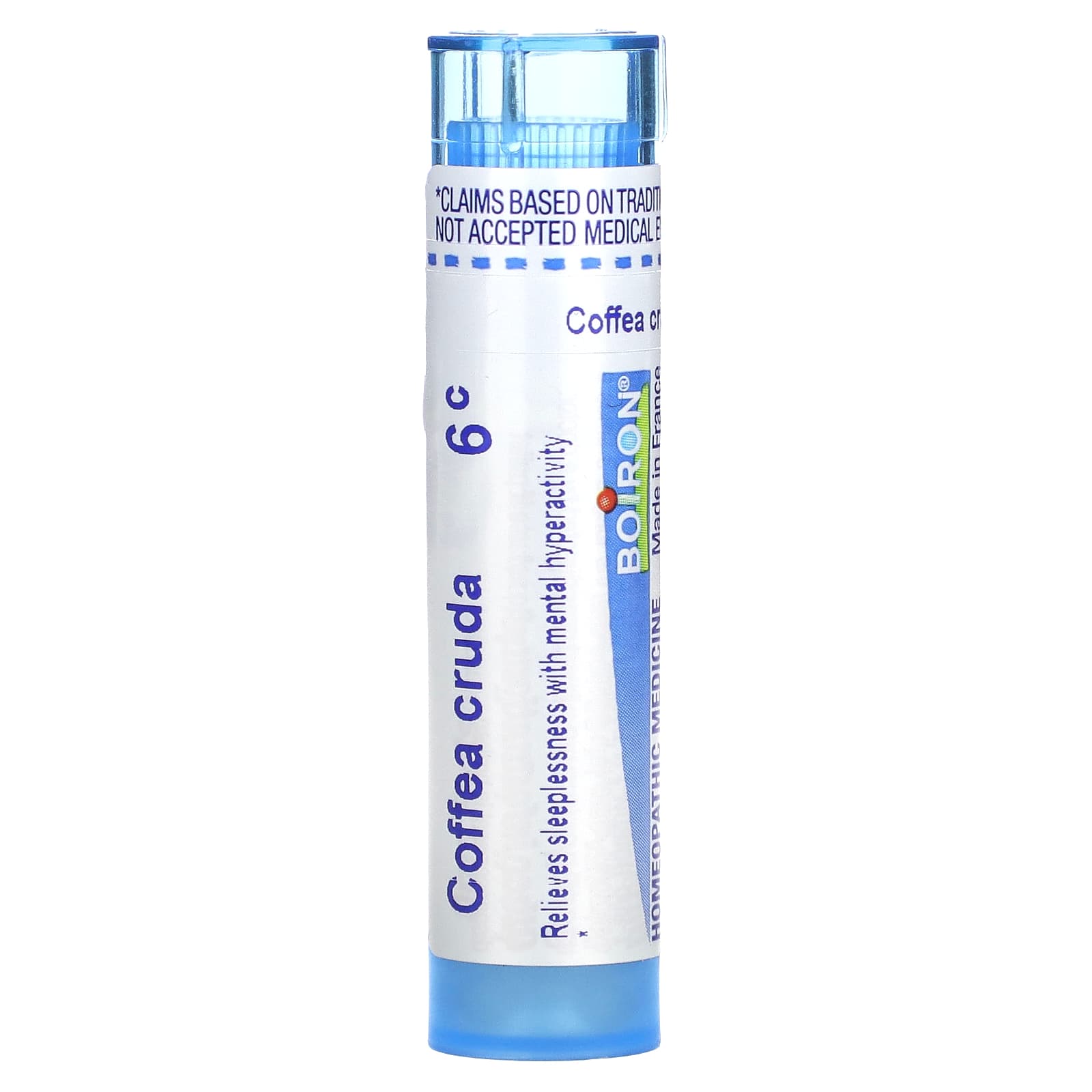 Boiron Coffea Cruda 6C, Sleep Aid, 80 Homeopathic Pellets - Image 1
