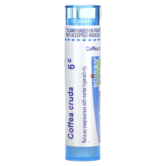 Boiron Coffea Cruda 6C, Sleep Aid, 80 Homeopathic Pellets - Image 1