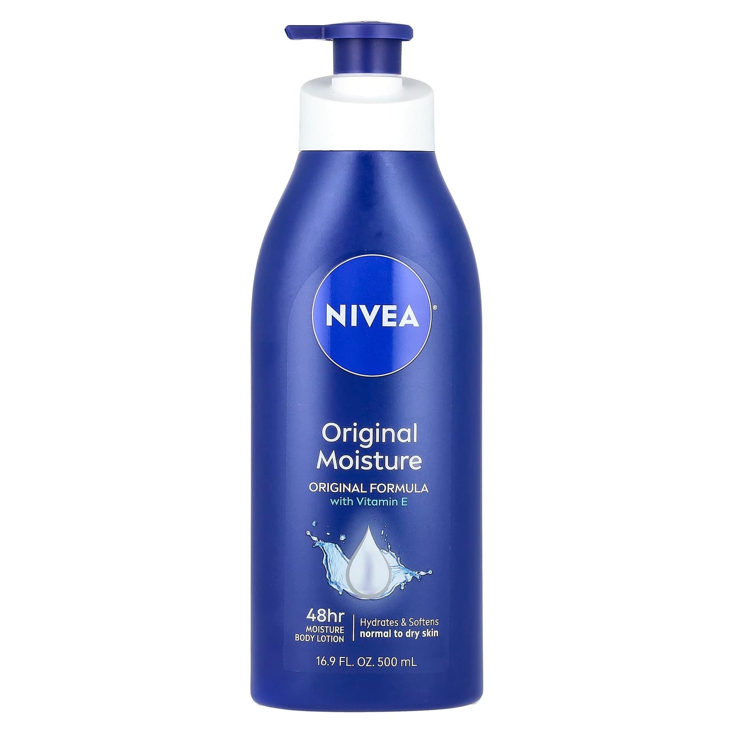 Nivea, Original Moisture Body Lotion, 16.9 fl oz (500 ml) - Image 1