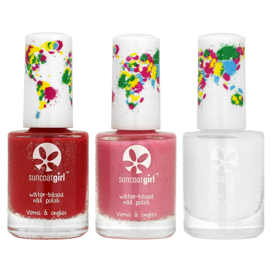 SuncoatGirl, Water-Based Nail Polish, Ballerina Beauty, 4 Piece Kit - Image 1