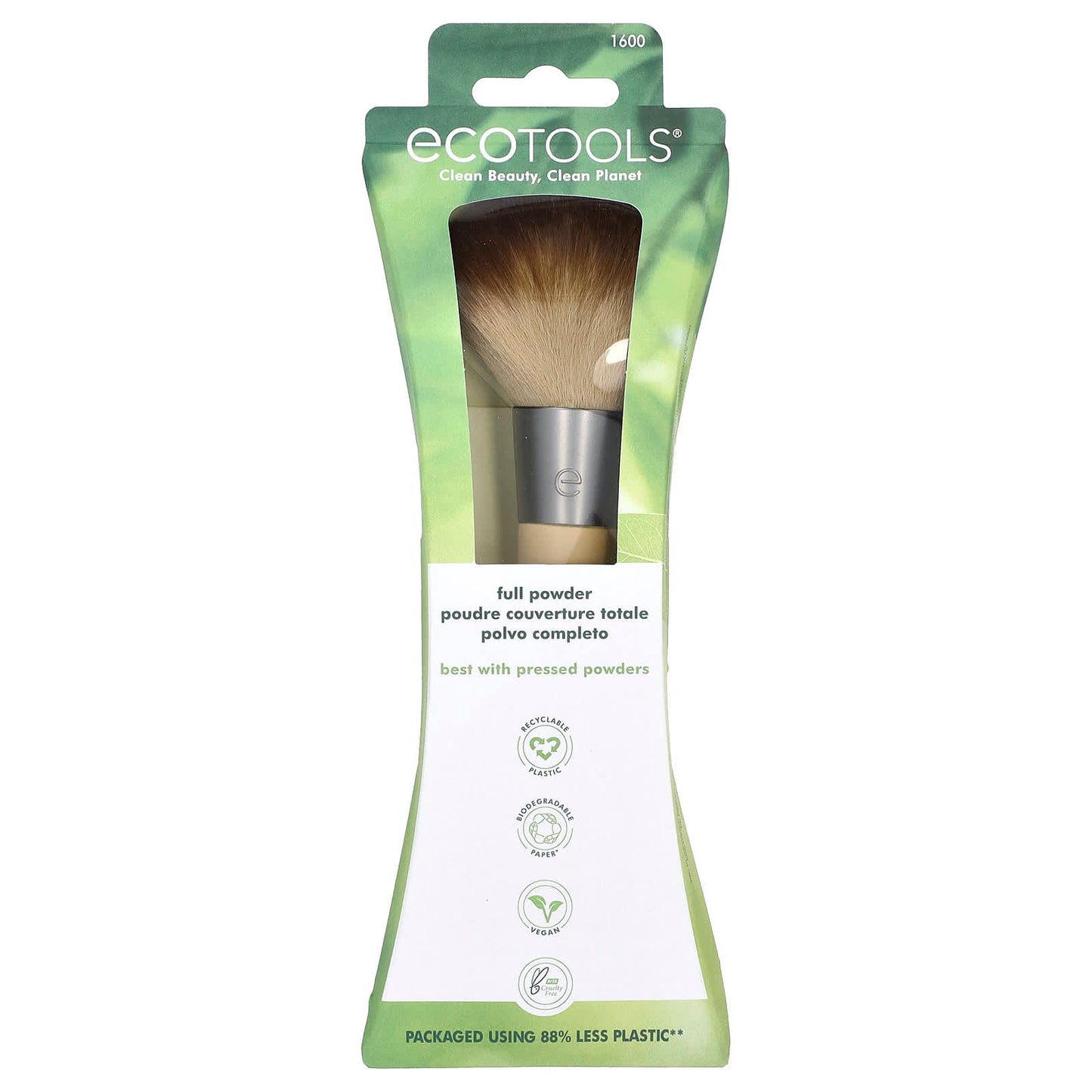 Soft Touch Everyday Powder Brush by EcoTools - Cruelty-Free & Eco-Friendly - Image 2
