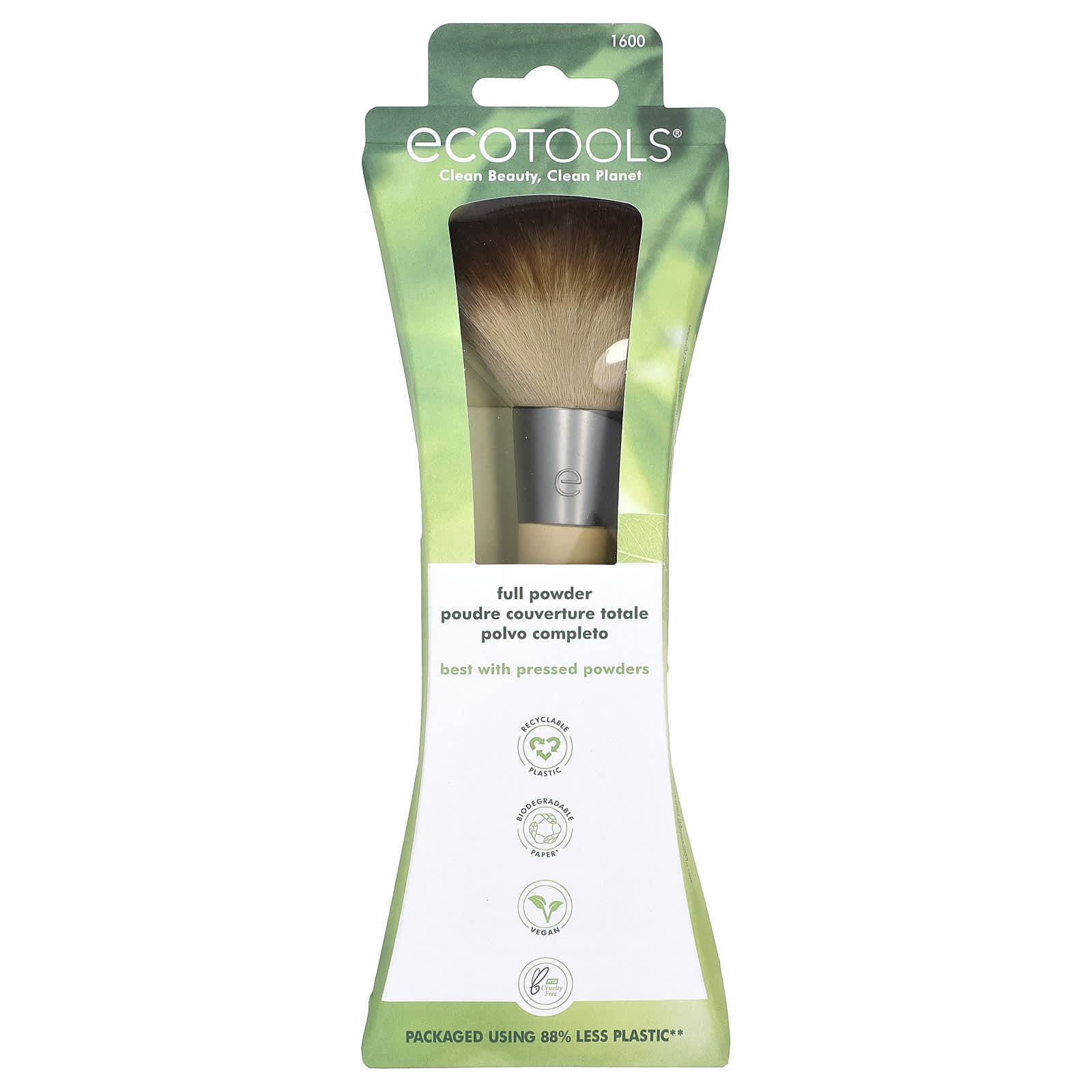 Soft Touch Everyday Powder Brush by EcoTools - Cruelty-Free & Eco-Friendly - Image 2