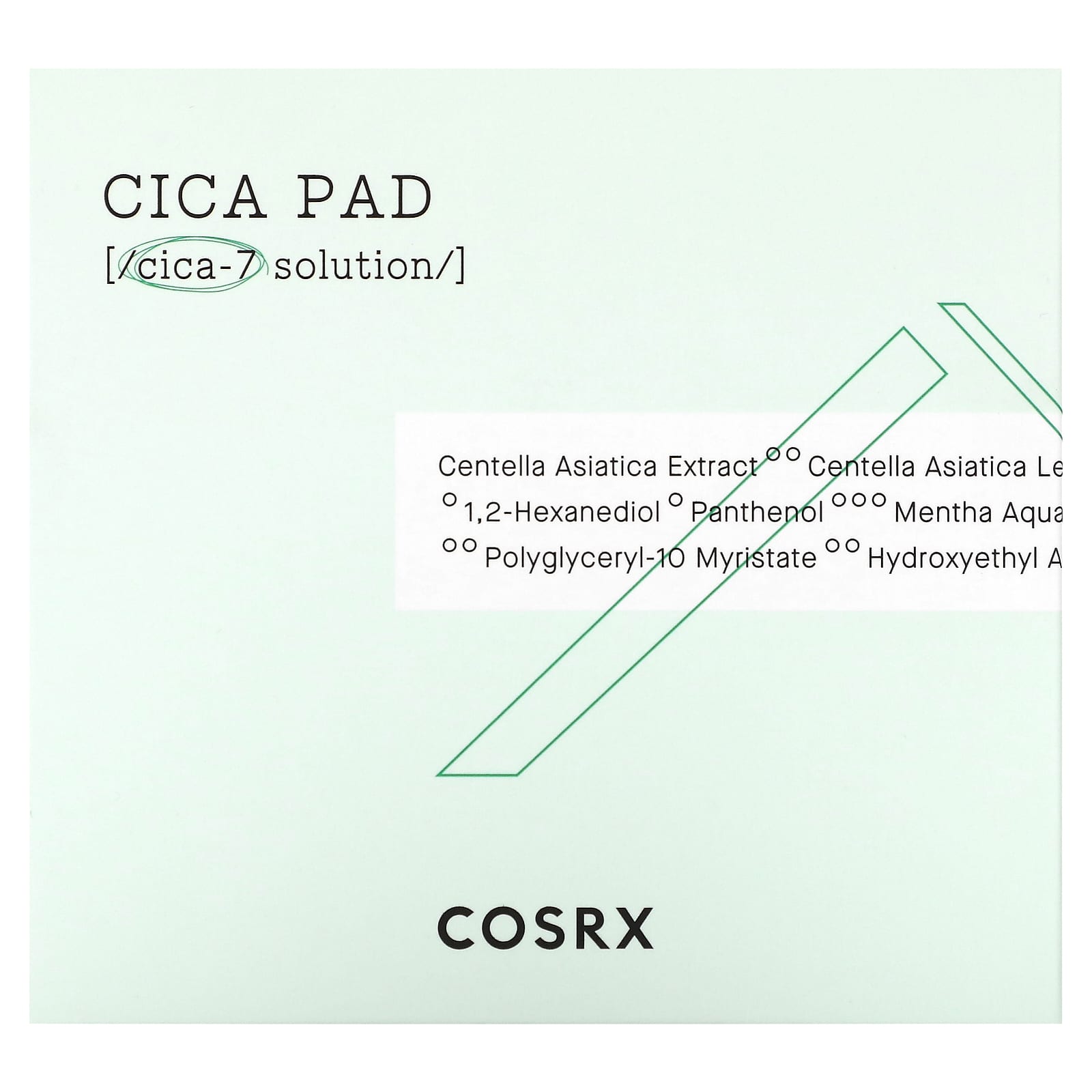 CosRx Pure Fit Cica Pad, 90 Pads, Soothing & Cooling Skin - Image 2